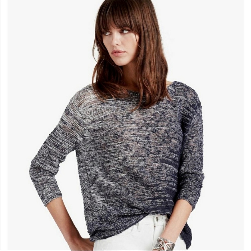 Lucky brand shadow sweater